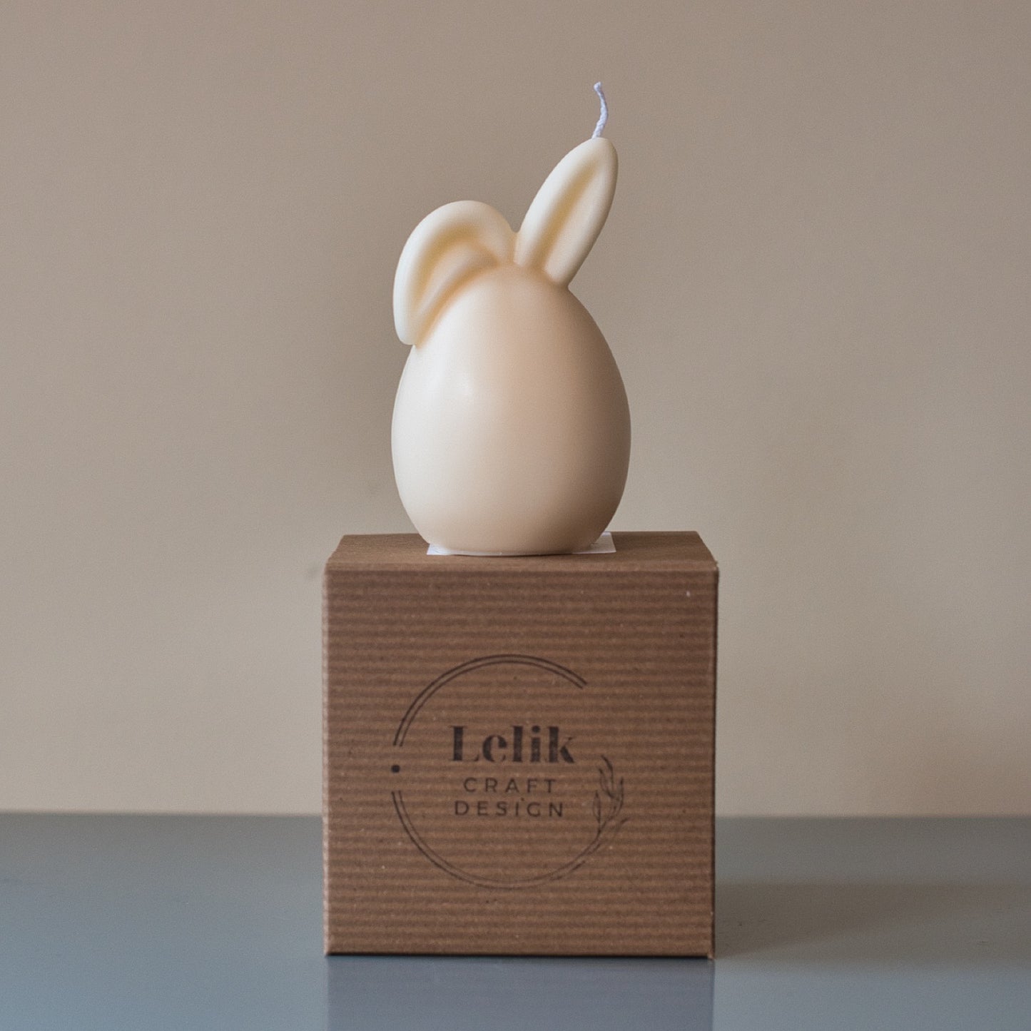 Big Easter Bunny Candle