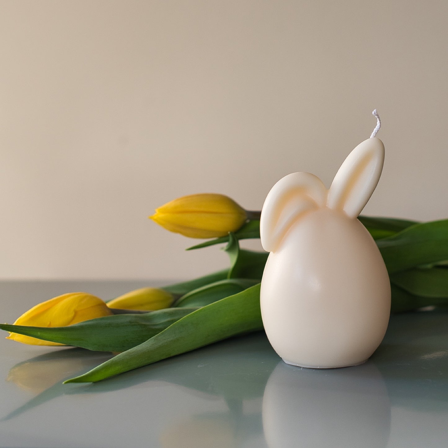 Big Easter Bunny Candle