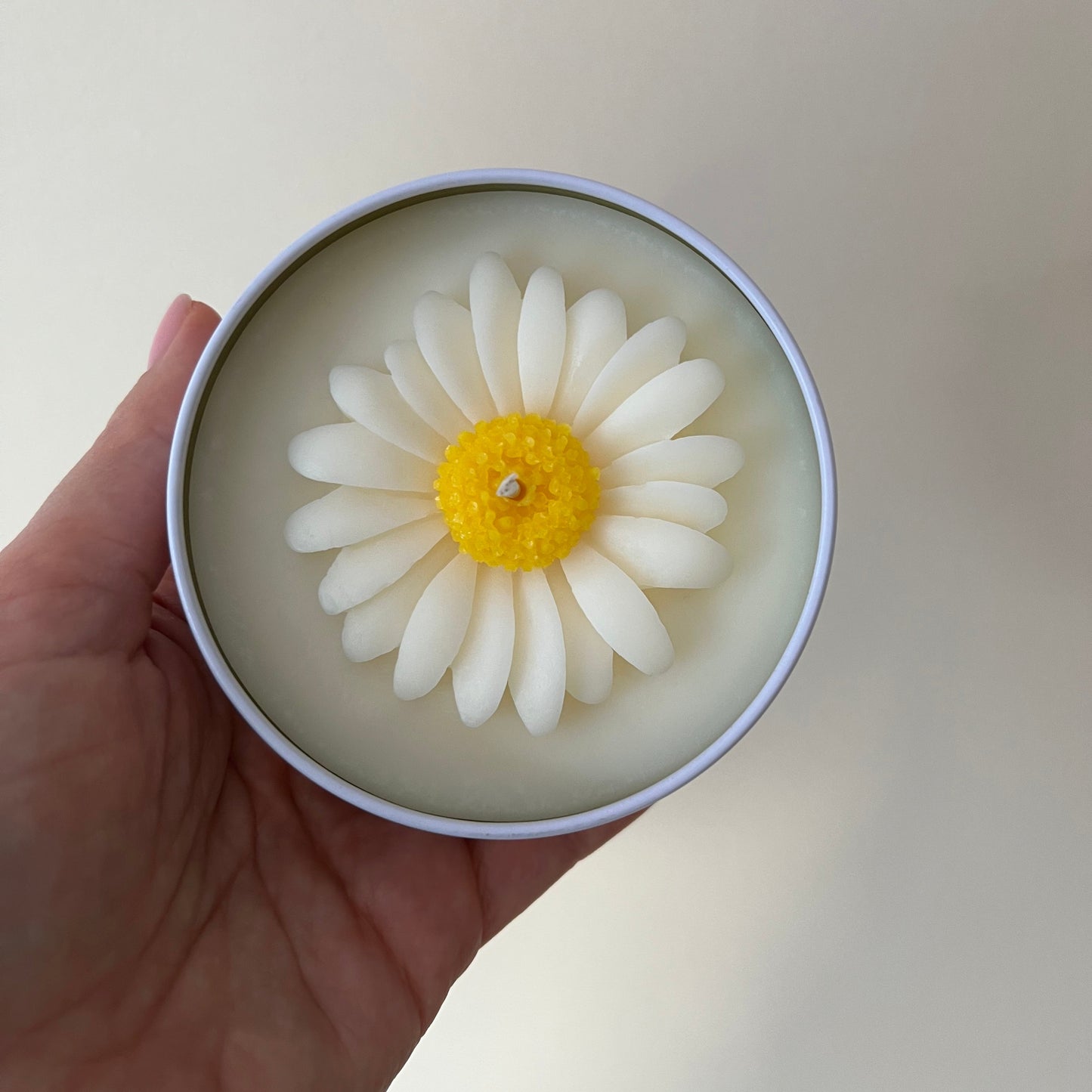 Daisy Soy Wax Candle, 8 oz