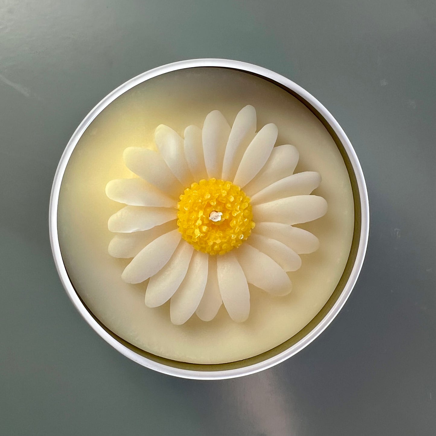 Daisy Soy Wax Candle, 8 oz