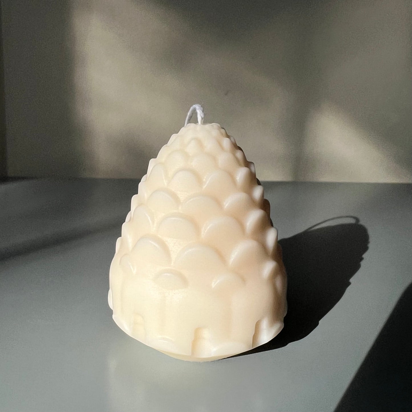 Pinecone Scented Candle | Christmas Table Decor Candle