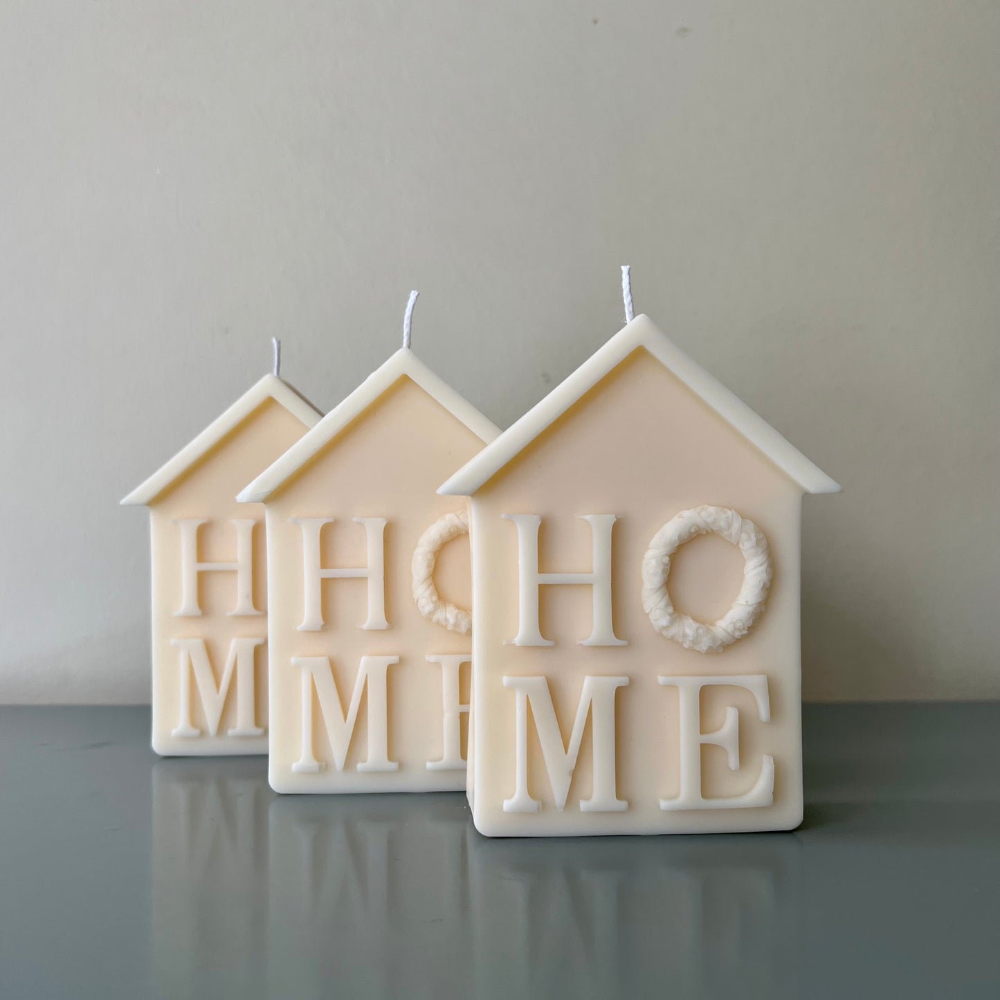 Christmas House Candle