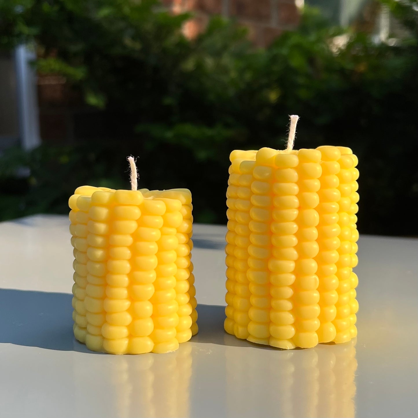 Corn Shaped Candle Thanksgiving Decor
