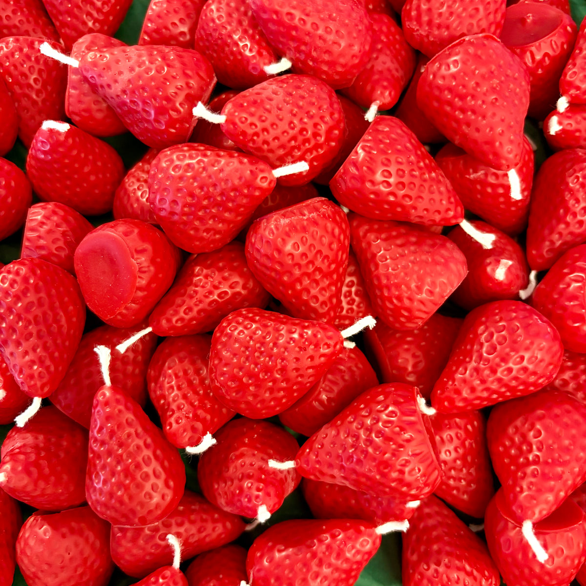 Birthday Cake Strawberry Candles, Set of 5 or 10