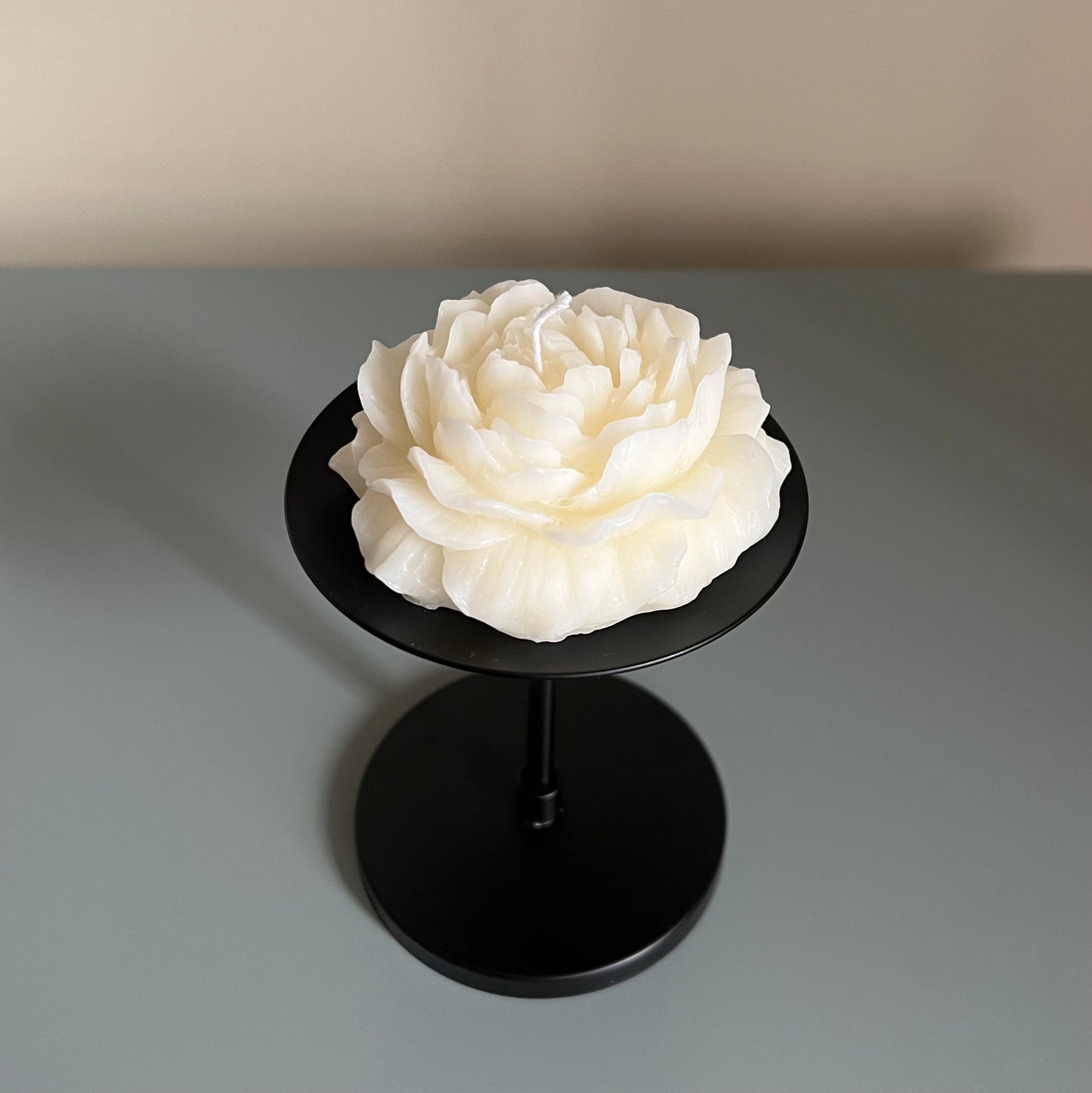 Peony Flower Candle