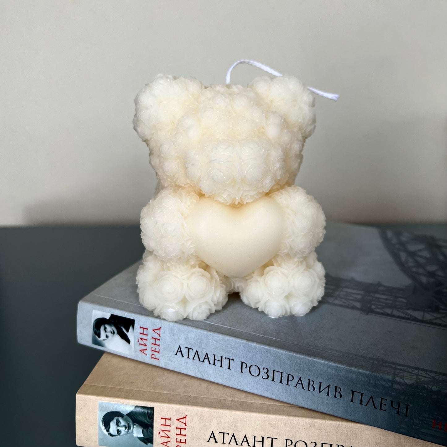 Rose Teddy Candle