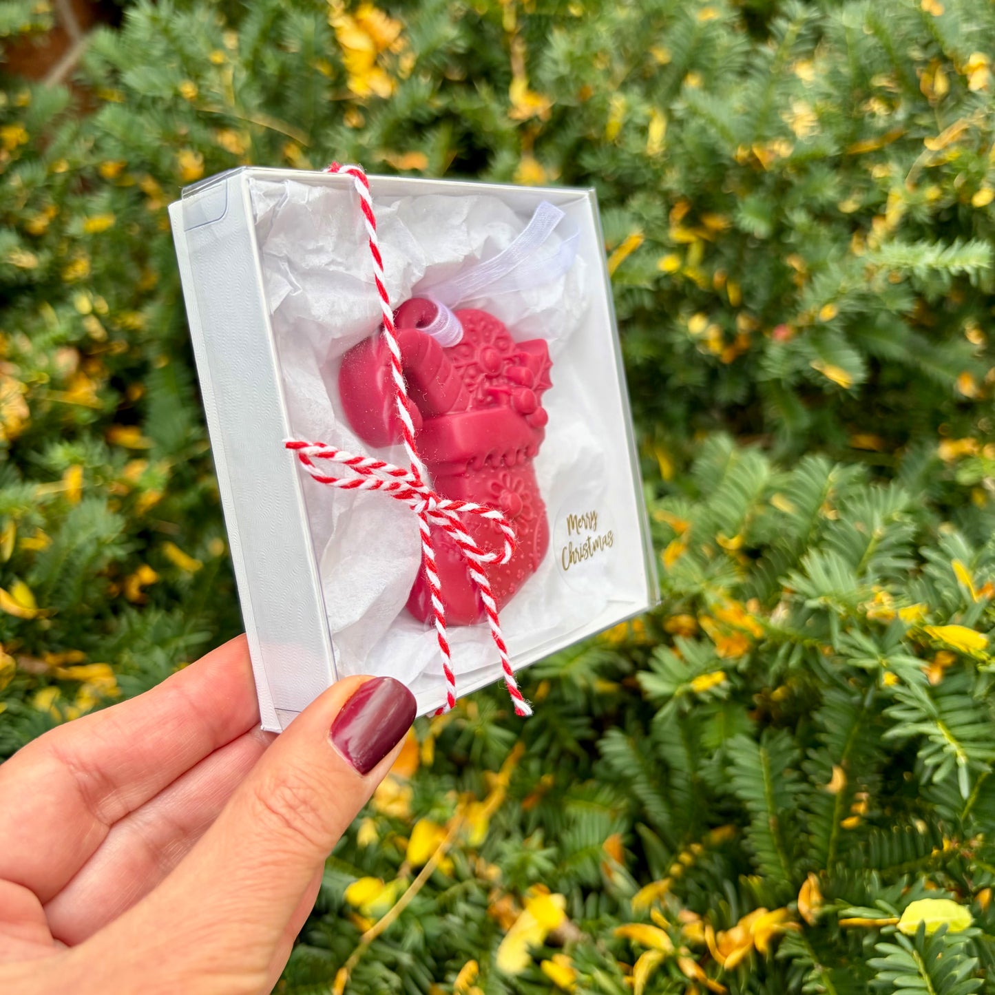 Scented Wax Sachet | Christmas Scented Candle Ornament