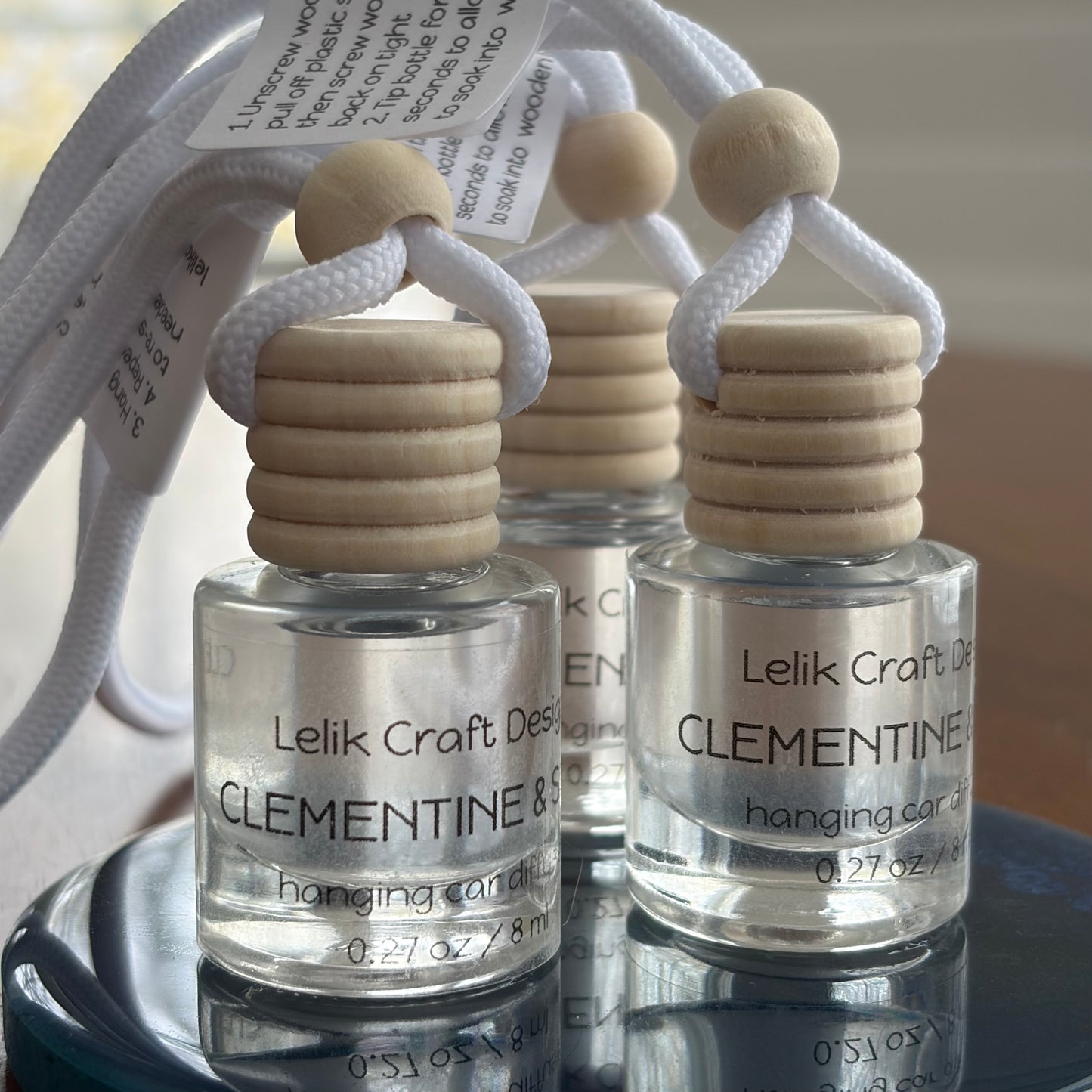 Hanging Car Diffuser | Car Air freshner