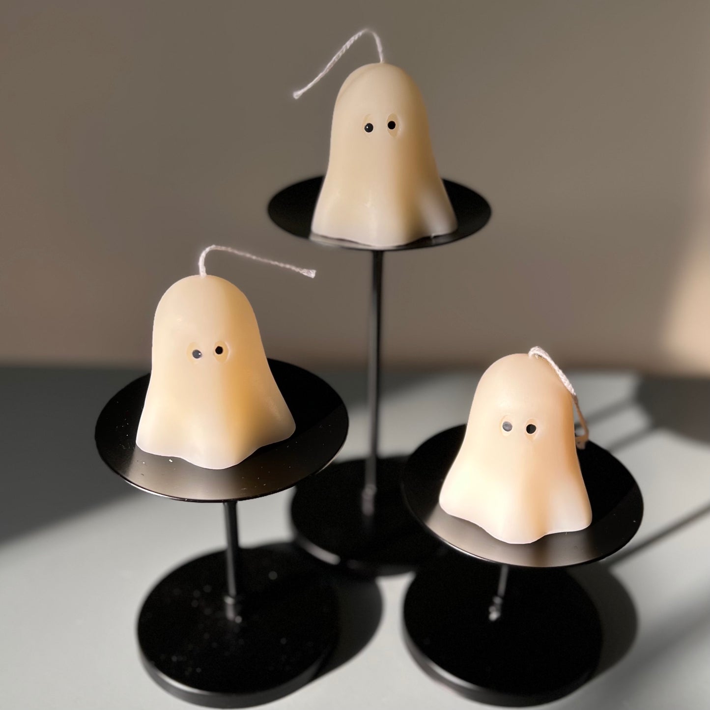 Happy Ghost Candle Halloween Decor