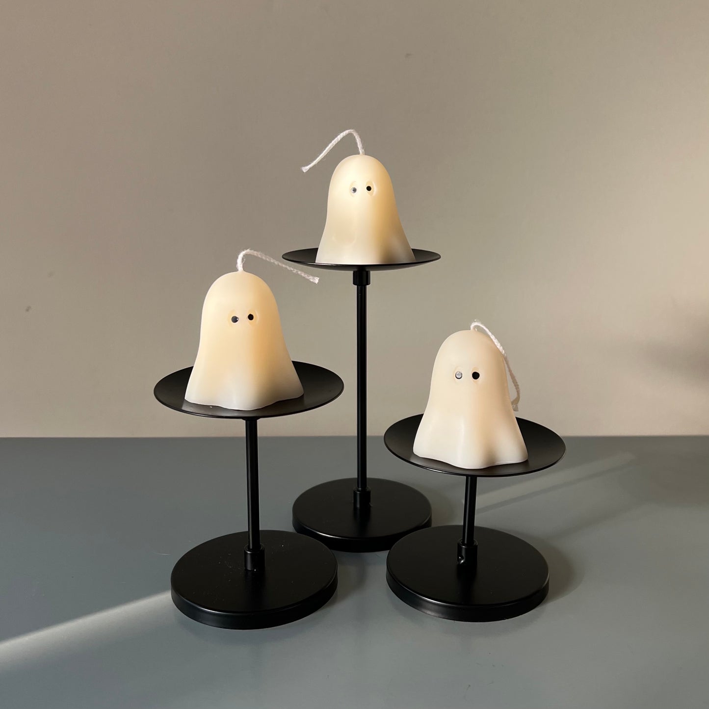 Happy Ghost Candle Halloween Decor