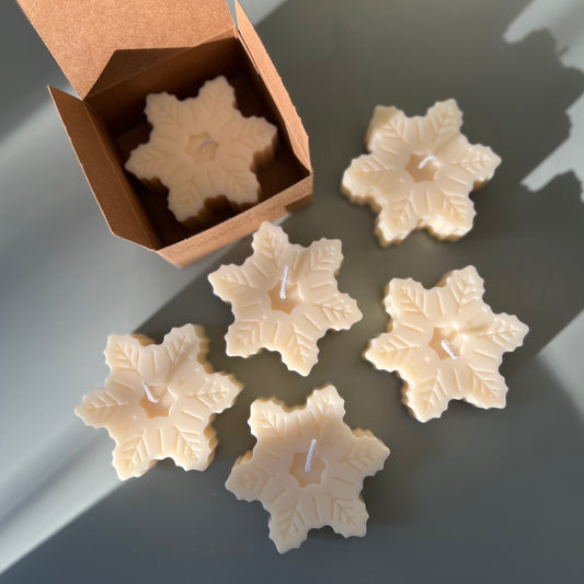 Scented Snowflake Candle