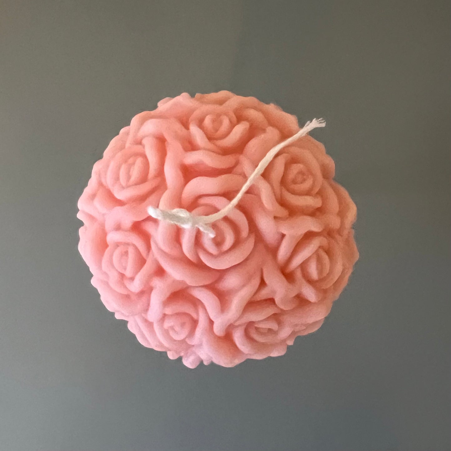 Rose Ball Soy Wax Candle | Valentine's Day Candle