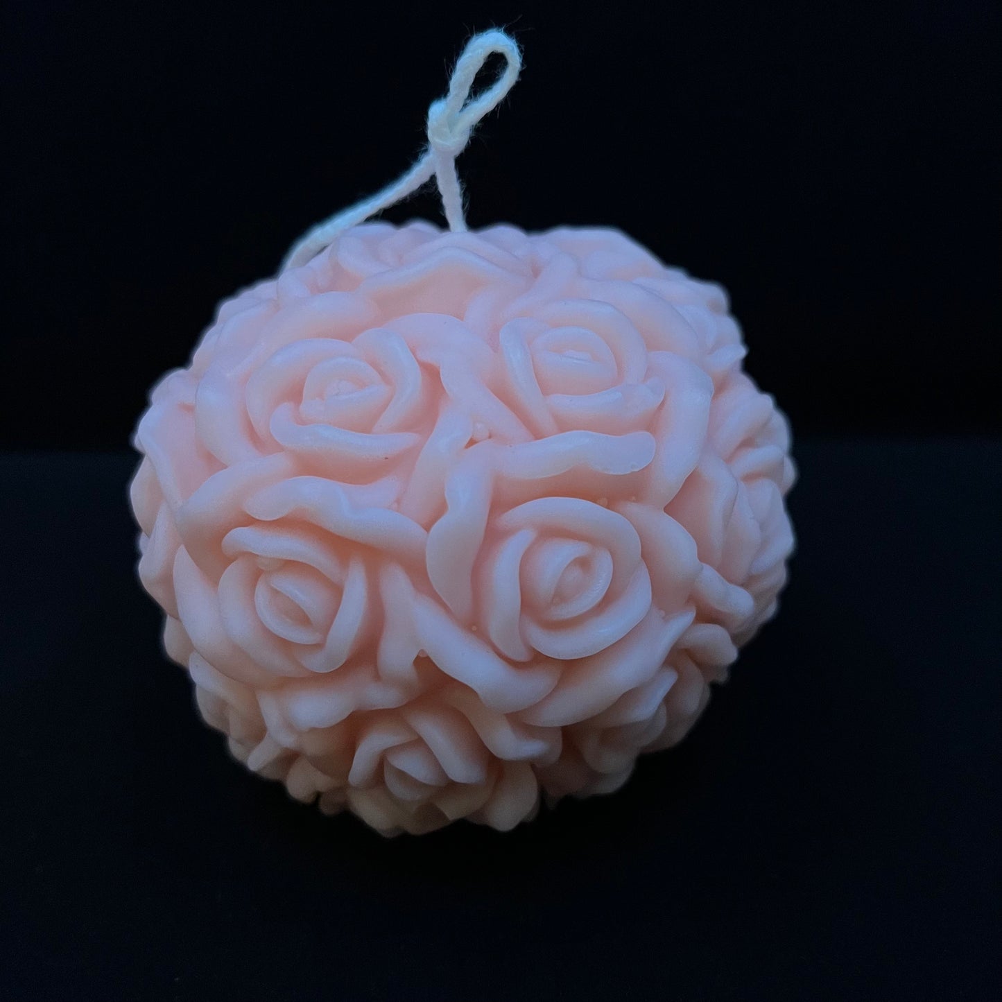 Rose Ball Soy Wax Candle | Valentine's Day Candle