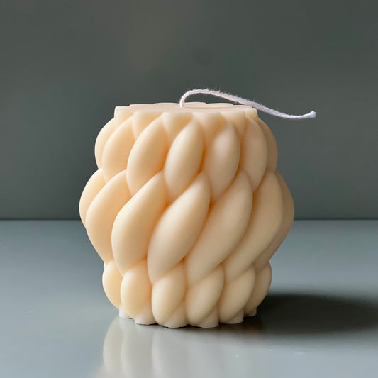 Knitted Soy Wax Candle