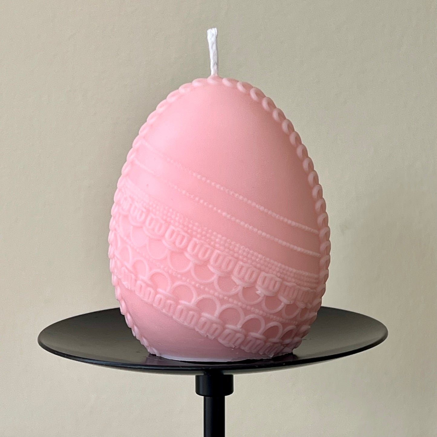 Large Easter Egg Candle | Easter Table Decor