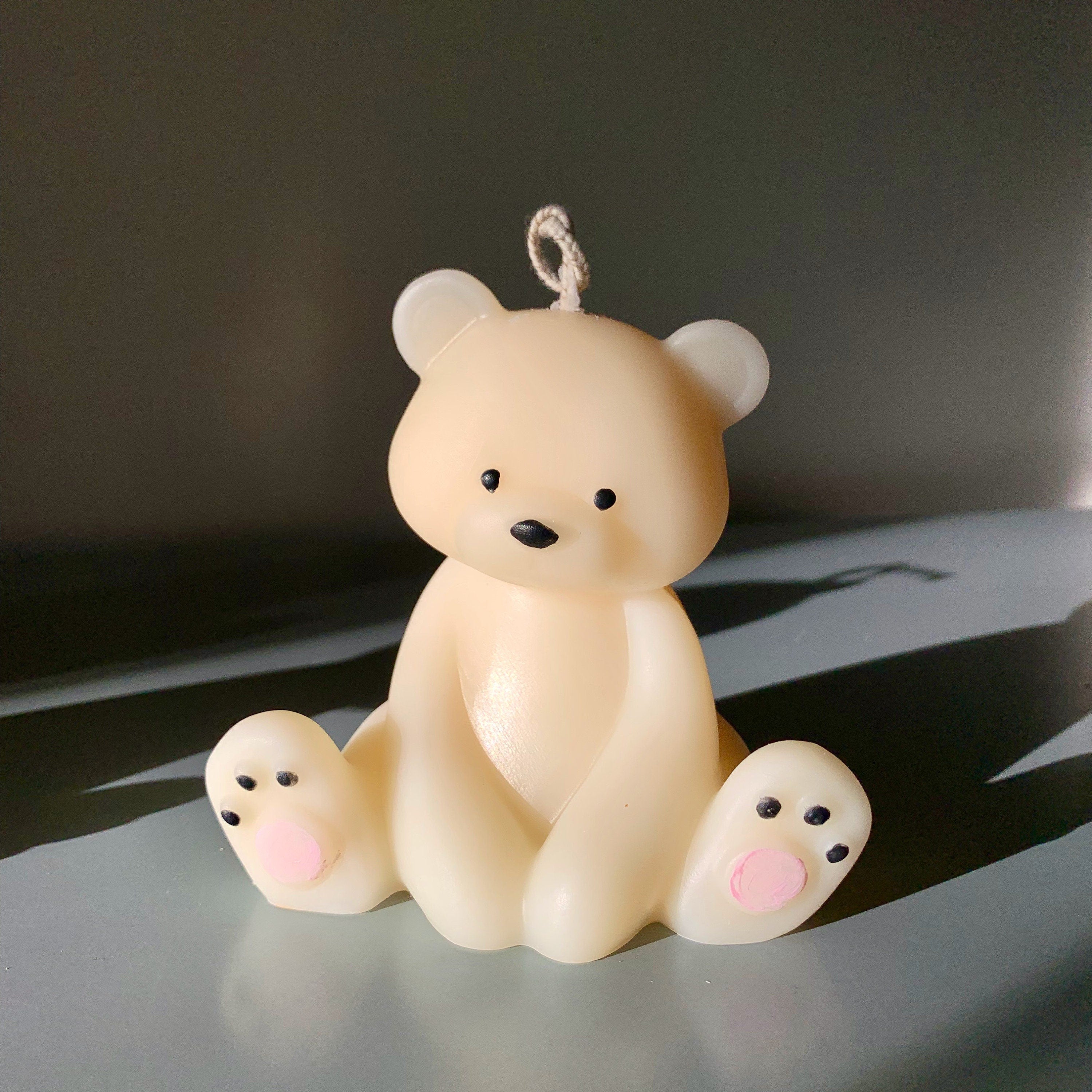Natural Soy Wax Decorative Candle - Teddy Bear Scented Candle –  LelikCraftDesign